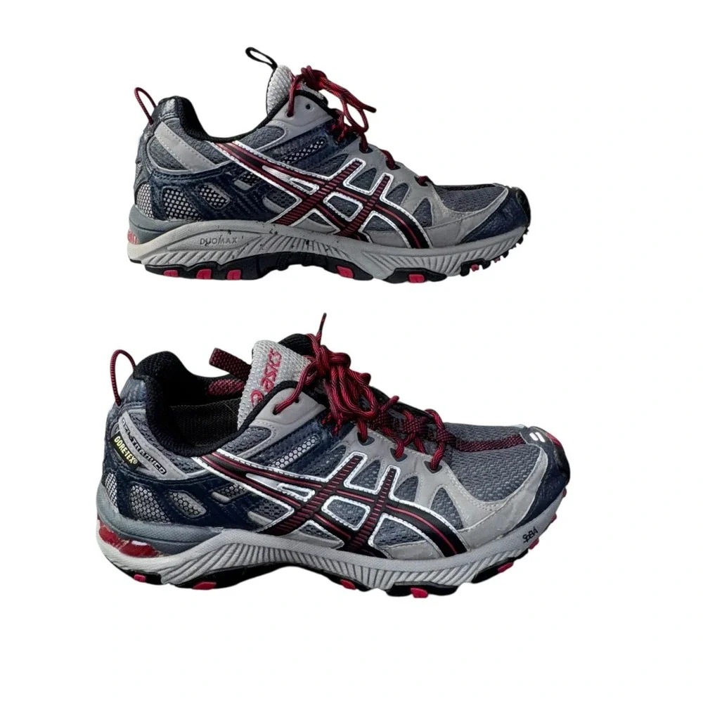 Size 8.5 - ASICS GEL-TRABUCO 12 G-TX Gore-Tex Trail Running Shoes Women's TN8F3